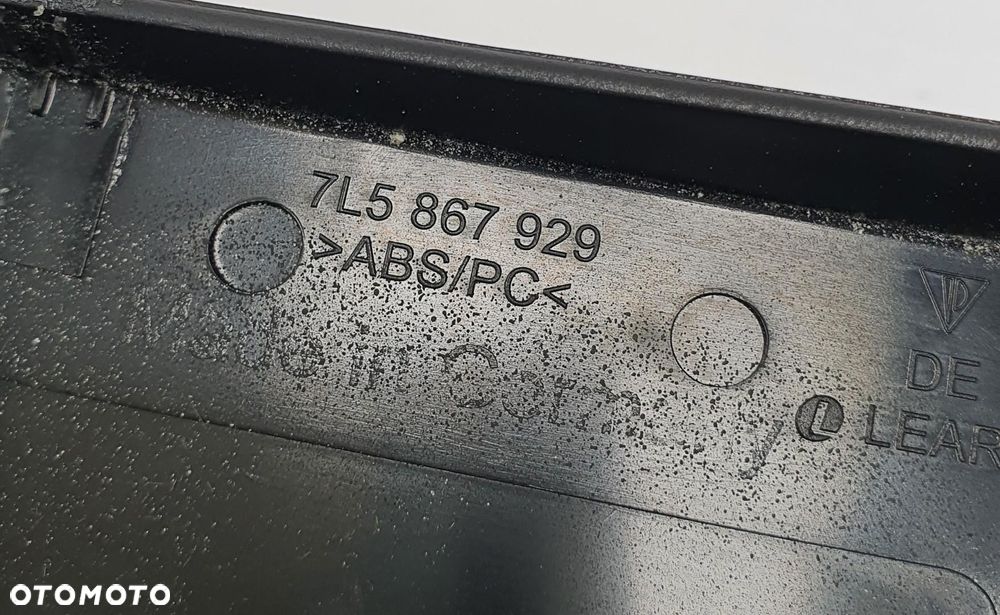 OSŁONA ZAMKA KLAPY TYŁ TYLNA PORSCHE CAYENNE 7L5867929 - 4