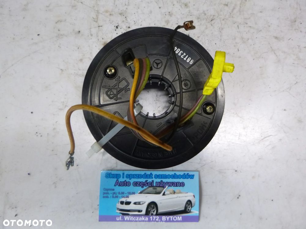 TAŚMA ZWIJAK AIRBAG MERCEDES A-KLASA W168  1,6B  0015423918 - 1