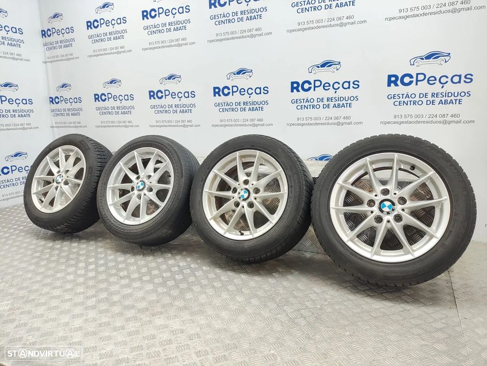 Conjunto Jantes 16 BMW Serie 1 E87 LCI 7J ET44 5x120 - 9