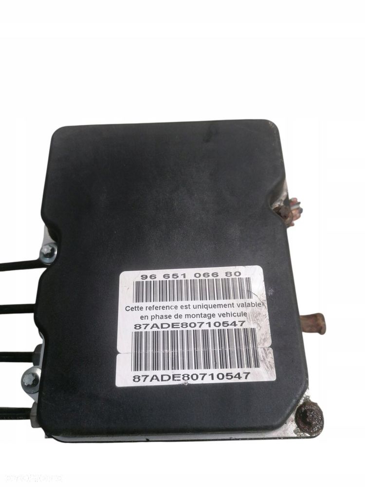 pompa hamulcowa abs citroen c4 grand picasso i 2.0 16v 9665106680 - 3