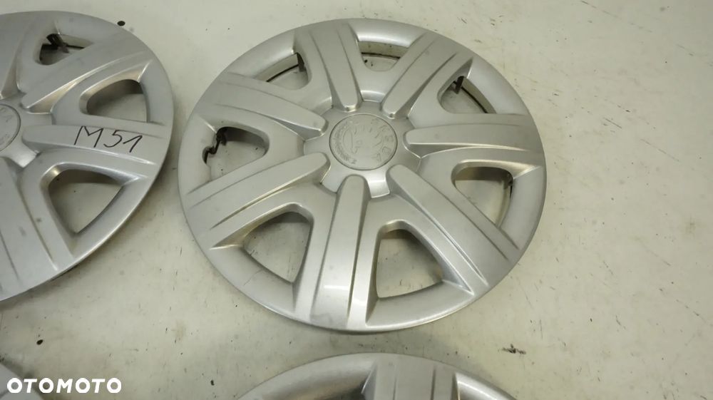 KOŁPAKI DEKLE 14 SKODA ORYGINAŁ - 4