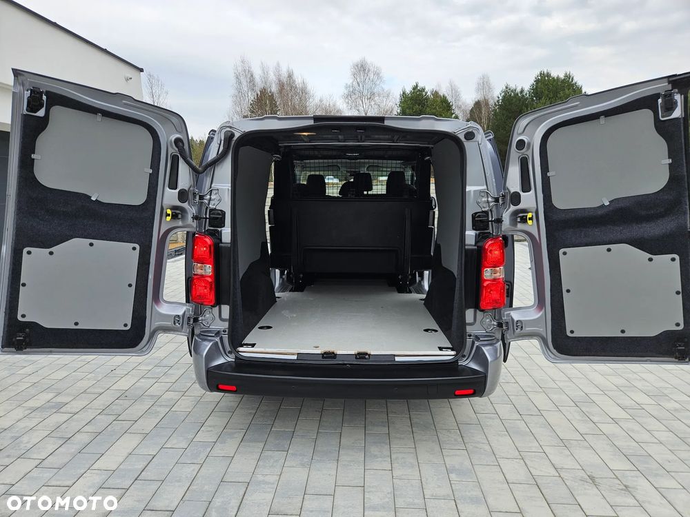 Opel VIVARO Extra Long Brygadowy 2x przesuwne drzwi składana przegroda SalonPL FV23% - 8