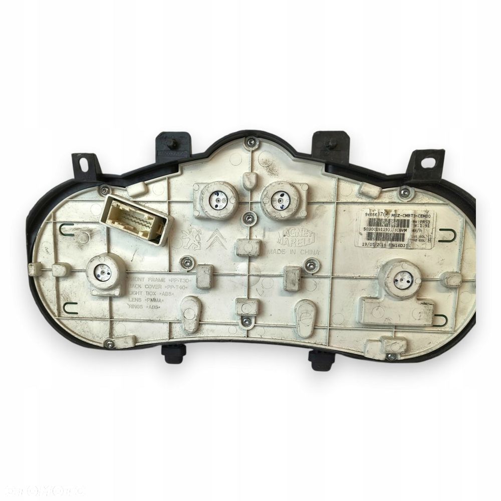 LICZNIK ZEGARY 9666637080 Peugeot 206+ 1.4 HDI Diesel europa - 4