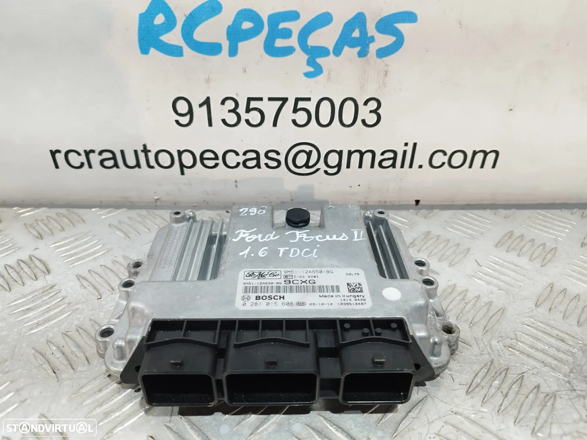 Centralina ECU motor Bosch Ford Focus II 1.6 TDCI - 2