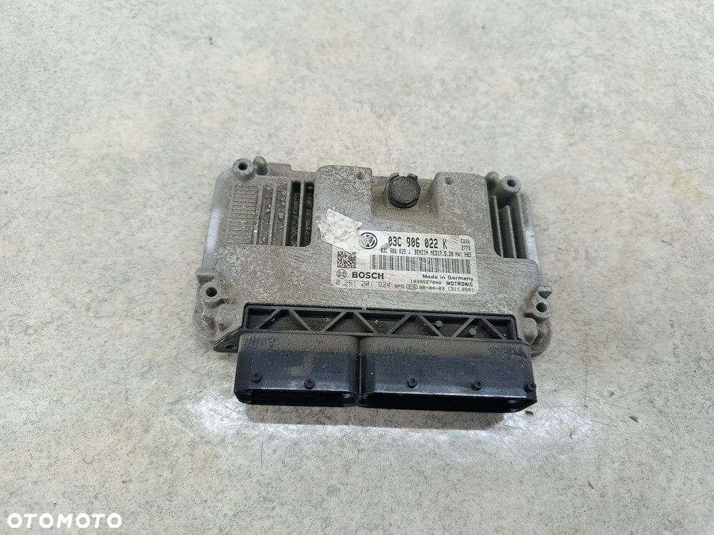 KOMPUTER, STEROWNIK VW GOLF PLUS I 03C906022K 0261201924   1.4 TSI 122KM - 1