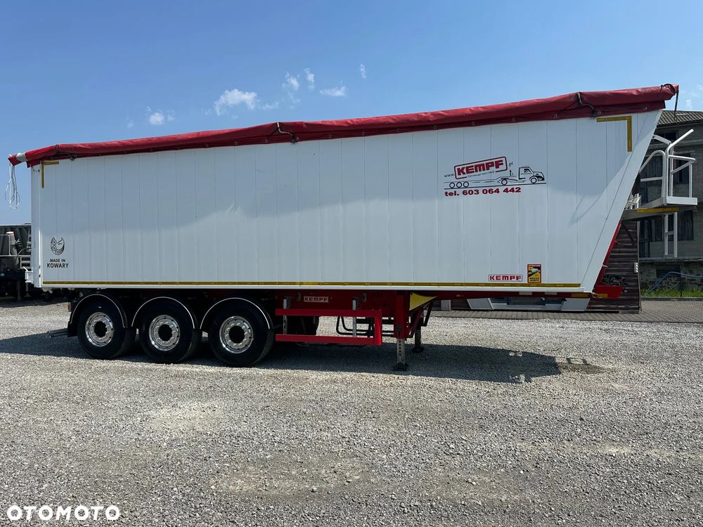 Kempf NACZEPA / WYWROTKA / 5920KG! / 52M3 / KLAPO- DRZWI / - 6