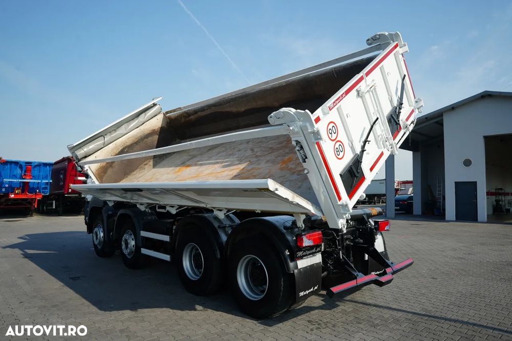 MAN TGS 35.420 / 8X4 / BASCULATOR 2 LATURĂ / MEILLER KIPPER / HYDROBRA / AUTOMAT / EURO 6 - 9