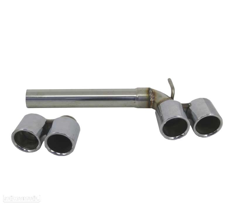 CONJUNTO PONTEIRAS DE ESCAPE DUPLA BMW F30 F31 LOOK M3 - 3