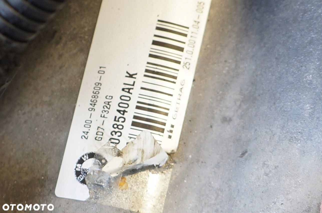 SKRZYNIA BIEGÓW BMW X1 F48 X2 F39 MINI F60 1,5 D B37 GD7-F32AG 9468609 ALK - 8