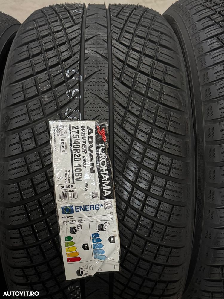 Vând 4 anvelope 275/40/20 Yokohama de iarnă noi - 2
