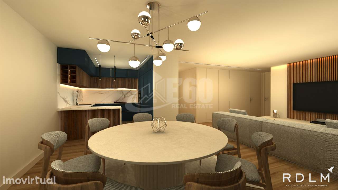 T3 COM TERRAÇO ESPINHO - Grande imagem: 2/11