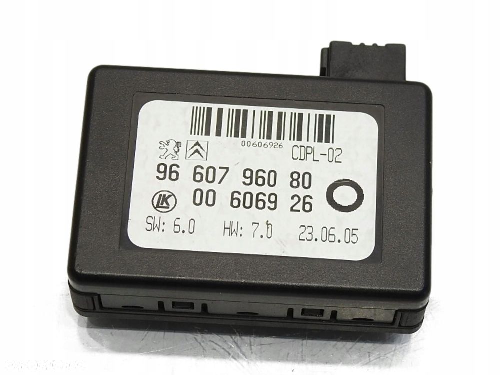 SENSOR DESZCZU PEUGEOT 1007 9660796080 00606926 - 1
