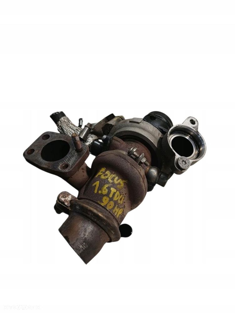 turbosprężarka turbina ford focus mk2 1.6 tdci 9682881380 - 1