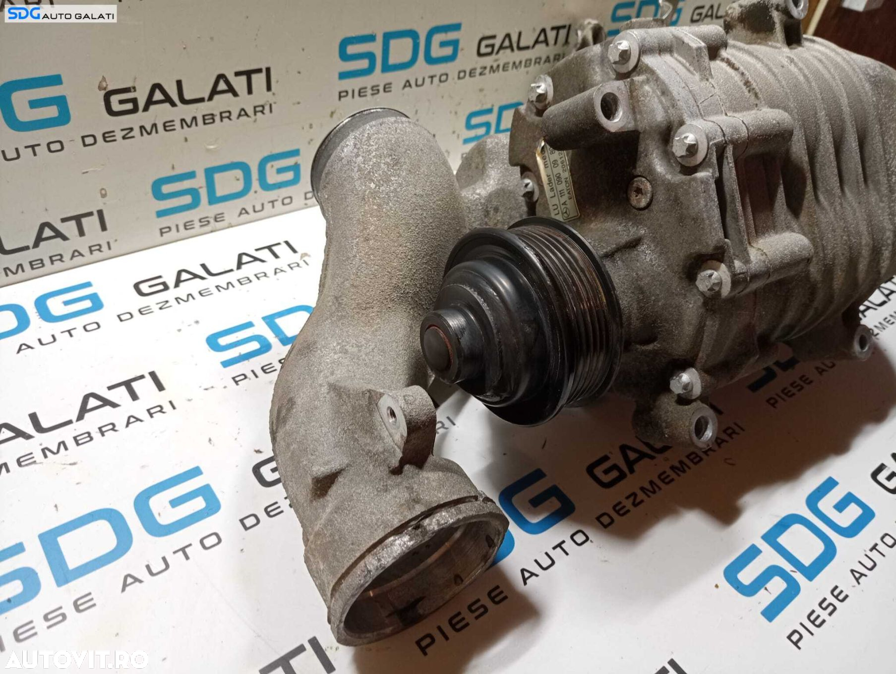 Compresor Supercharger Mercedes W203 C200 Kompressor 2.0 B 2000 - 2007 Cod A1110900980 A1110981037 [M7125] - 3