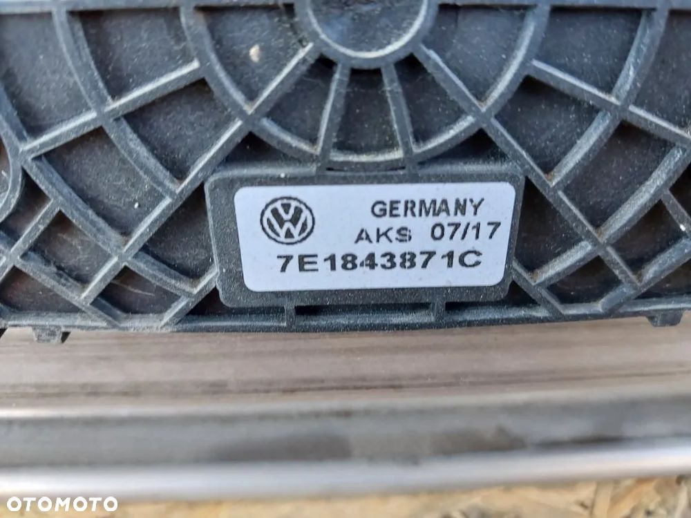 szyna prowadnica lewa drzwi przesuwnych elektryczna vw multivan caravelle t6 2017r 7e1843871c - 6