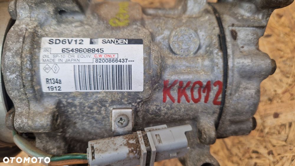 RENAULT SPRĘŻARKA KOMPRESOR KLIMATYZCJI EUROPA ORYGINALNY 8200866437 - 2