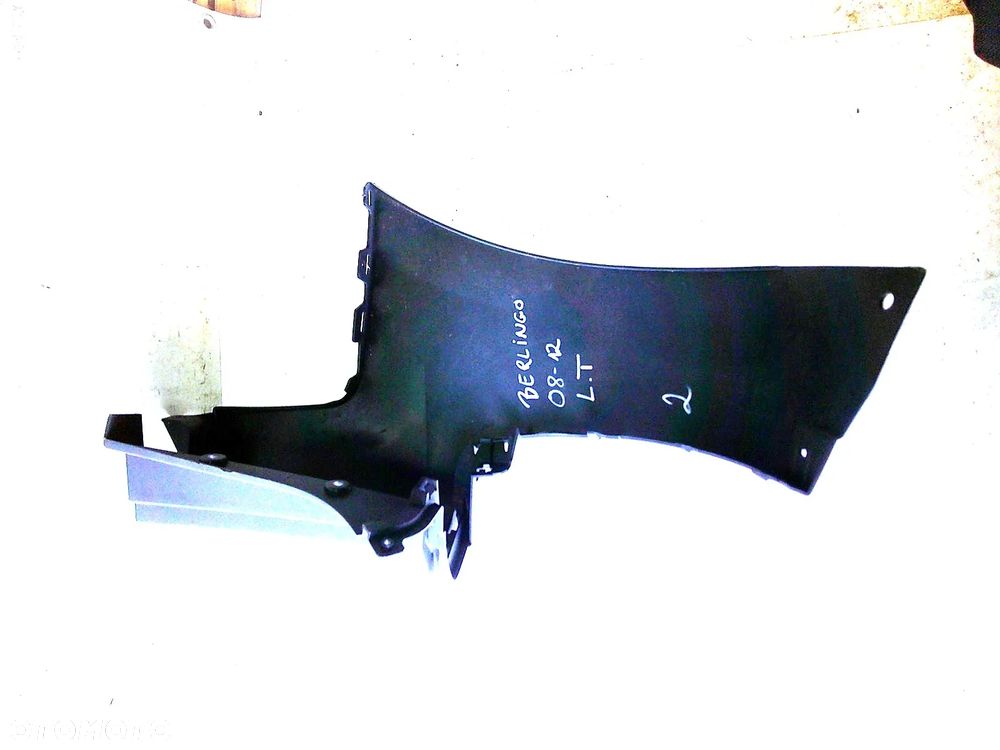 berlingo partner 08r- narożnik zderzaka tyłlewy tylny - 4