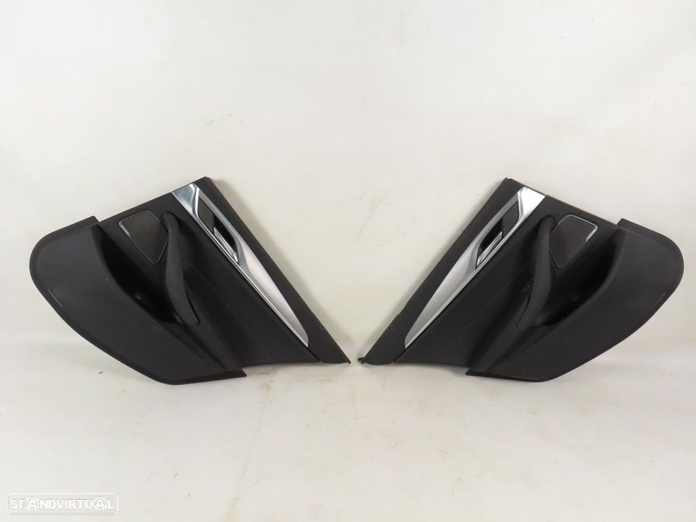 Conjunto Forras / Quartelas Portas em Pele Harman Kardon Seminovo/ Original BMW... - 4