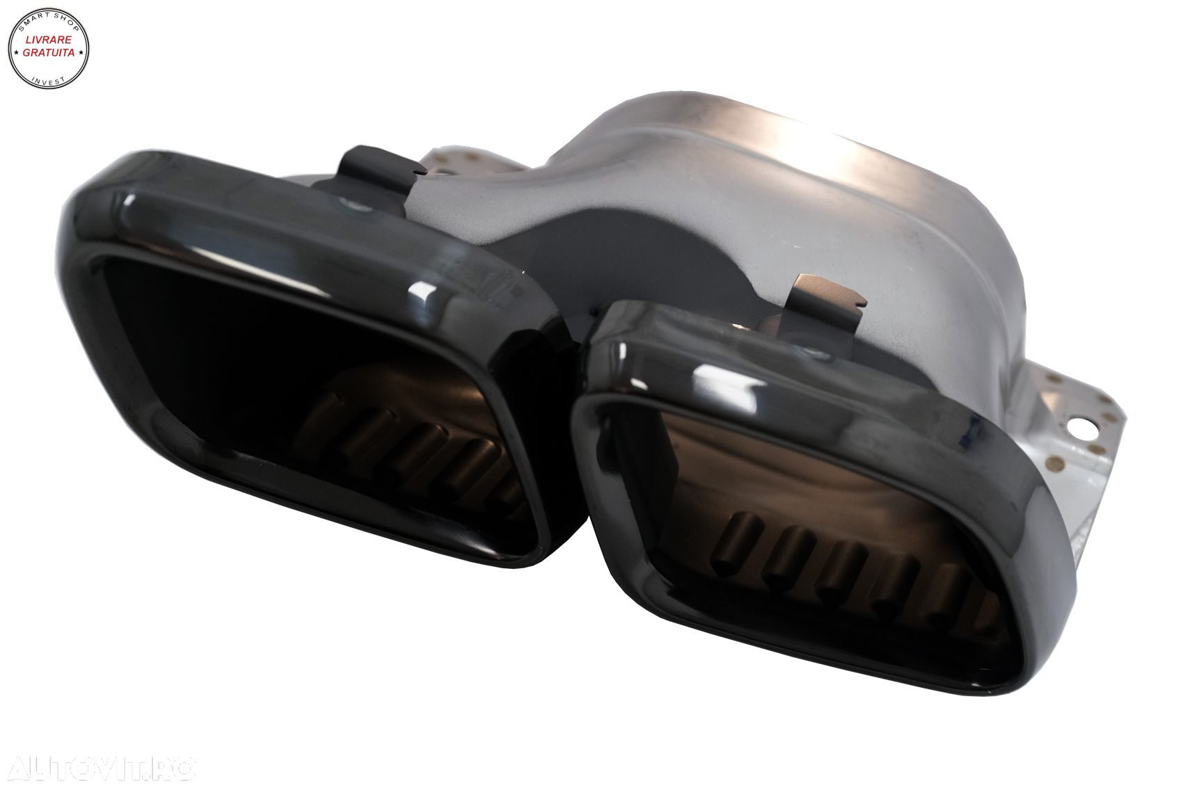 Ornamente tobe pentru sistemul de evacuare Mercedes C-Class W205 S205 C205 A205 C6- livrare gratuita - 4