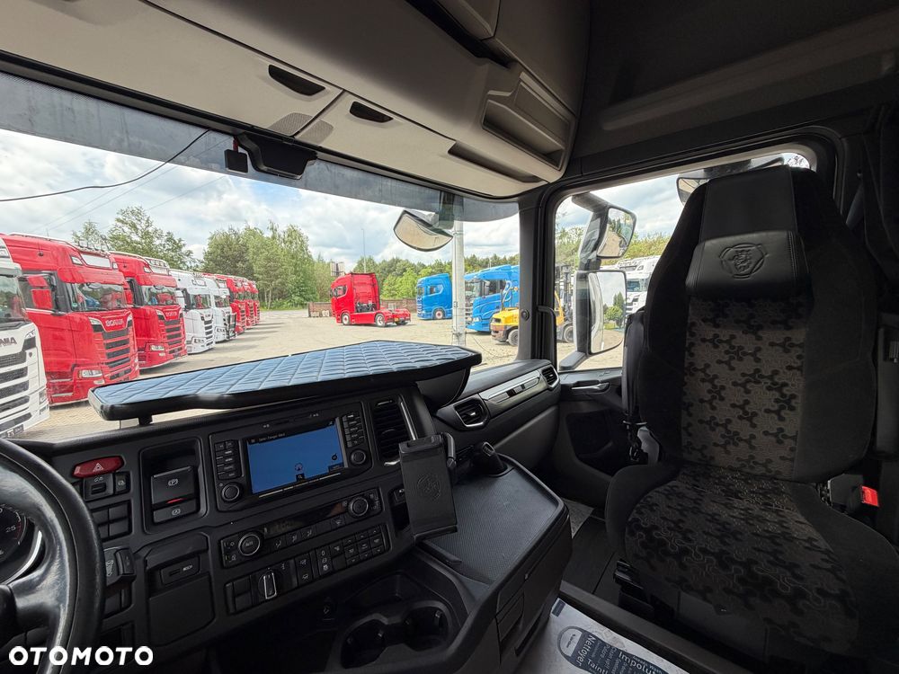 Scania Low deck mega r450 z Niemiec alcoa full led dwa duże zbiorniki navi klima postojowa nowe Tacho - 31