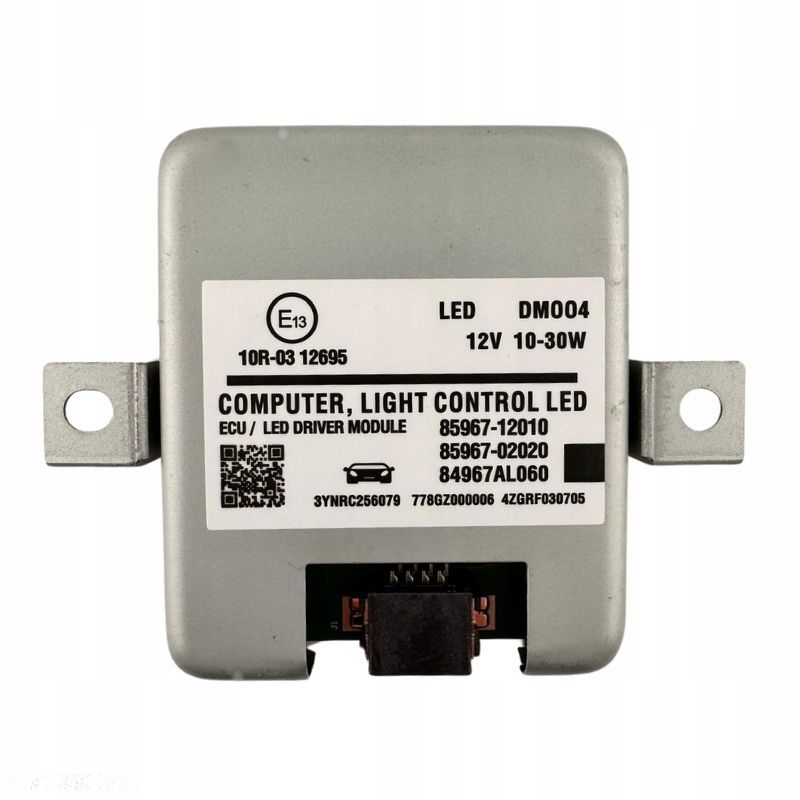 STEROWNIK MODUŁ PRZETWORNICA LIGHT CONTROL LED TOYOTA LEXUS 85967-12010 - 2