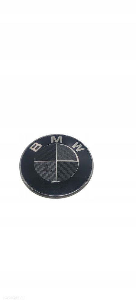 Bmw E90 F30 F32 36 Emblemat Znaczek Tył Czarny D=74Mm 8219237 Nr 2 - 1