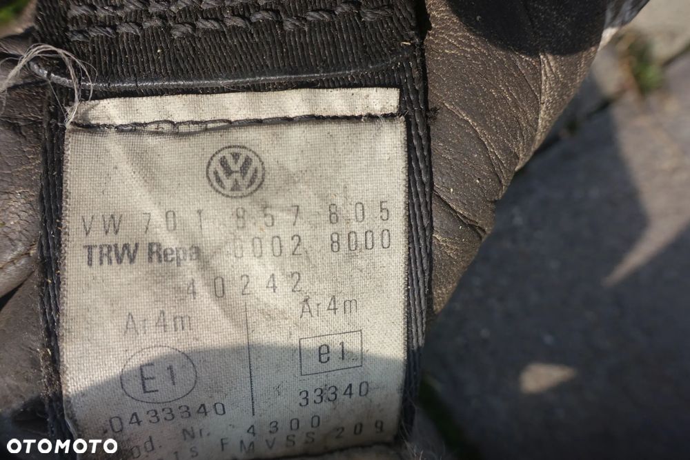 PAS BEZPIECZEŃSTWA LEWY PRAWY VW T4 - 2
