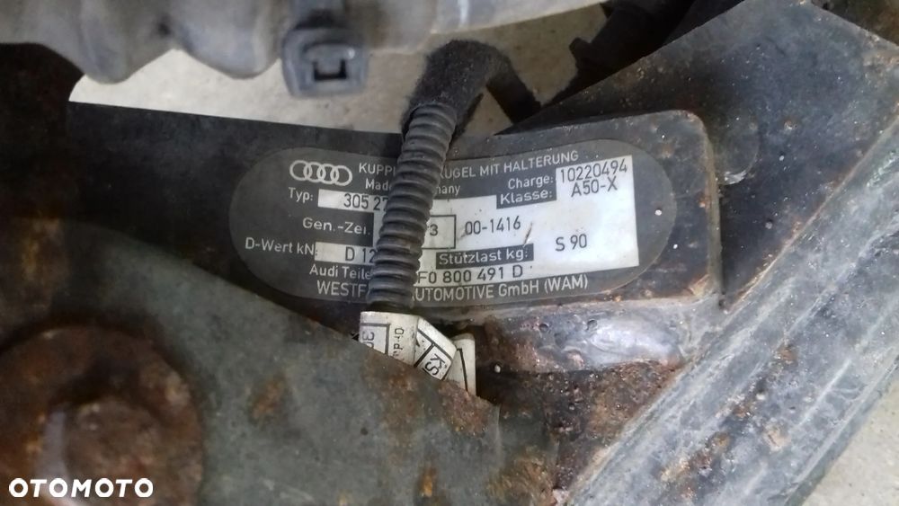 hak holowniczy składany westfalia A6 C6 kombi - 6