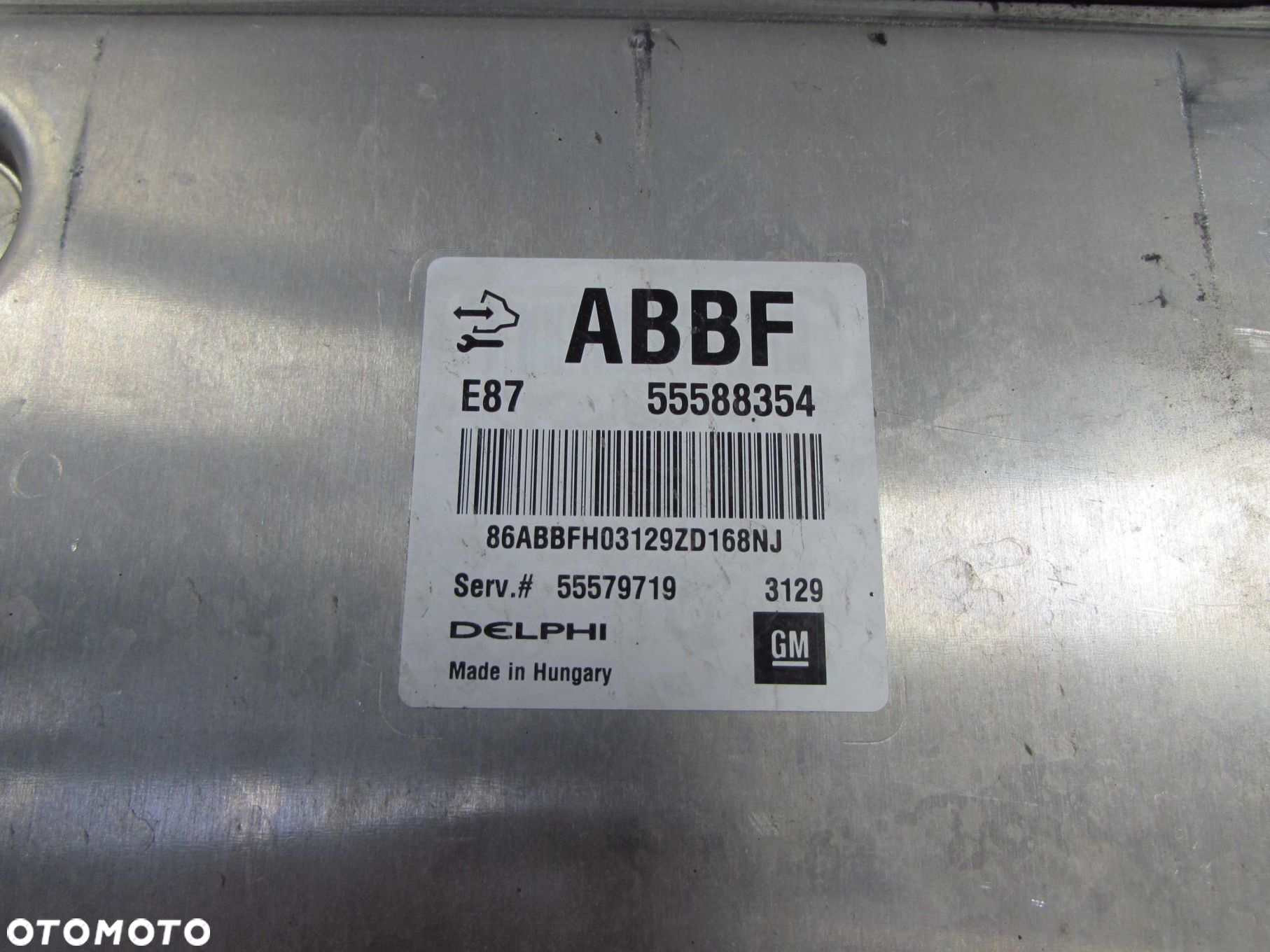 OPEL ASTRA J MOKKA 1.7 CDTI KOMPUTER STEROWNIK ECU SILNIKA 55588354 ABBF 55579719 - 4