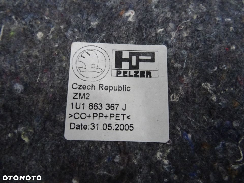 DYWAN PODŁOGA SKODA OCTAVIA I LIFT KOMBI 04-10 NR45 - 10