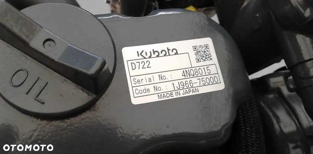 SILNIK KUBOTA D722-E4 19 kW 14500 zł netto - 7