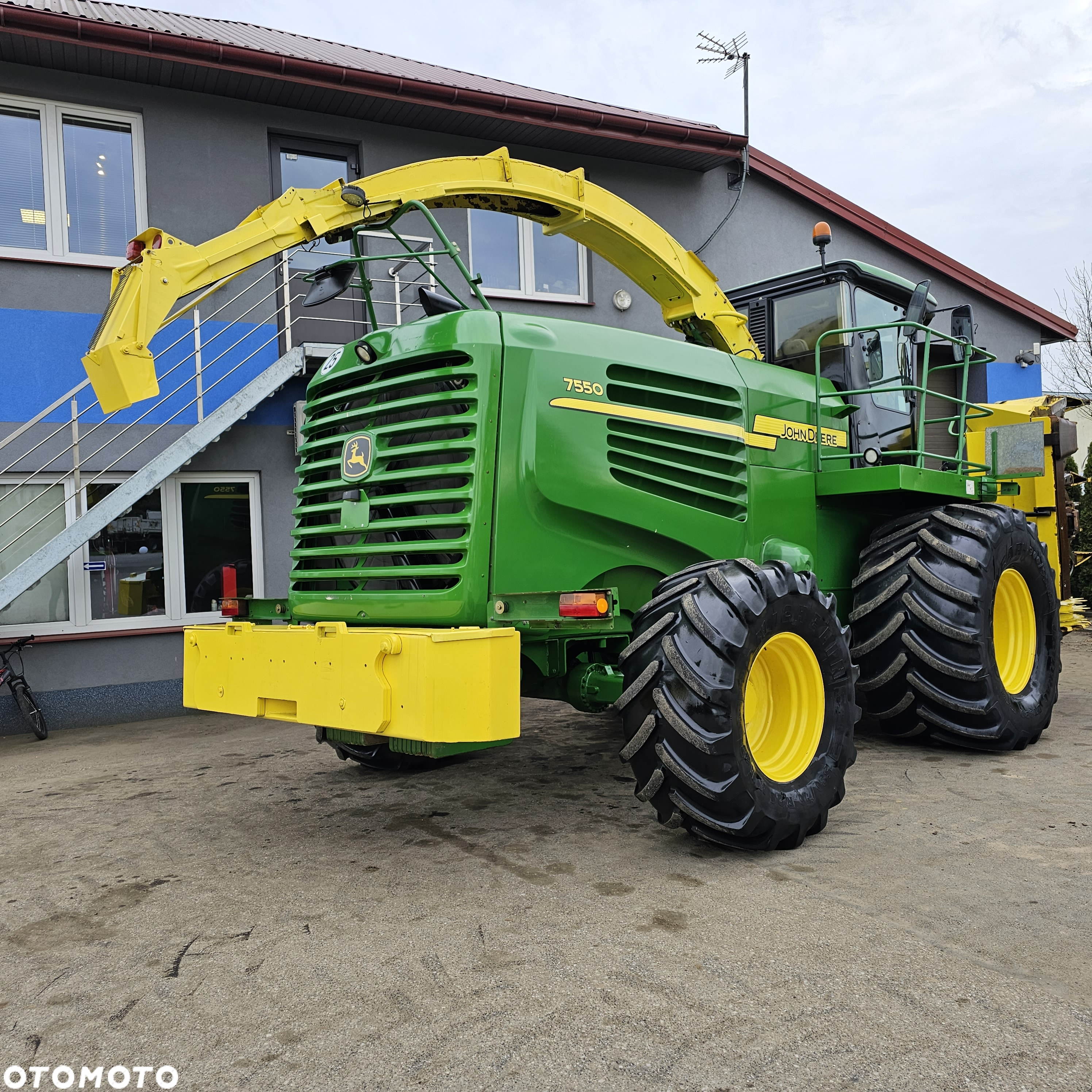 John Deere 7550 Sieczkarnia do Kukurydzy 4x4 do Trawy 7450  pro 7780 jd 7580 JOHN 7480 Jaguar 870 Profi - 10