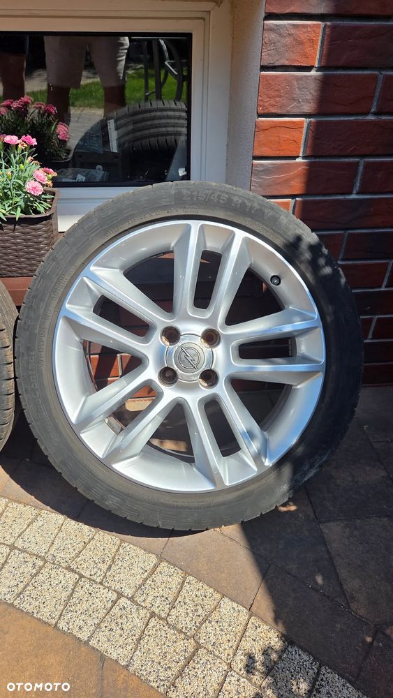 Koła opel Corsa D 215/45 R17 - 5
