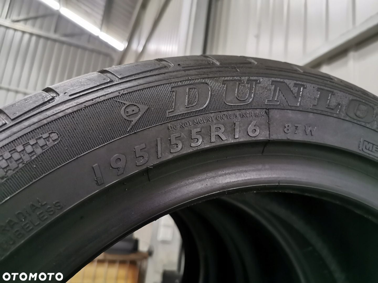 4x 195/55r16 dunlop 2017 letnie 6mm 6,5mm 3104 - 4