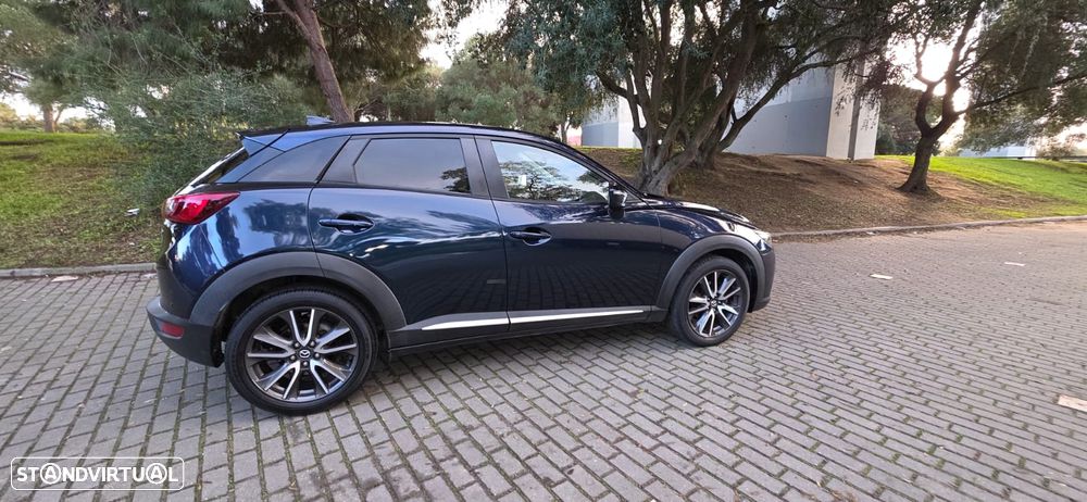 Mazda CX-3 1.5 Sky.Excellence HT Leather White Navi - 5