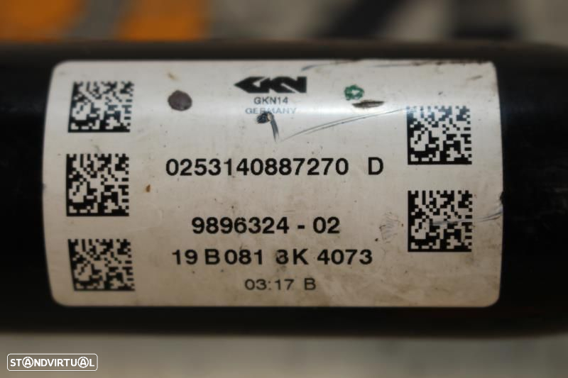 Transmissão BMW Traseira Direita - 9896324 - Serie 3 G20 - 330i / 330iX - Z4 G29 - 30i / M40i - 4