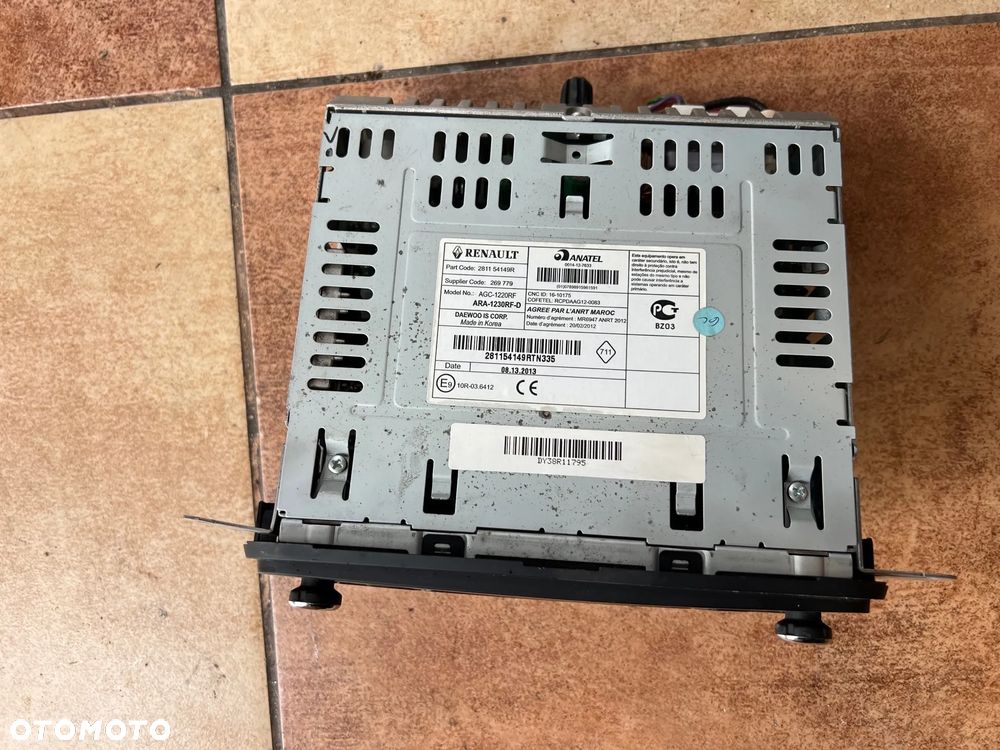RADIO MP3 RENAULT CLIO IV TWINGO 281154149R - 2