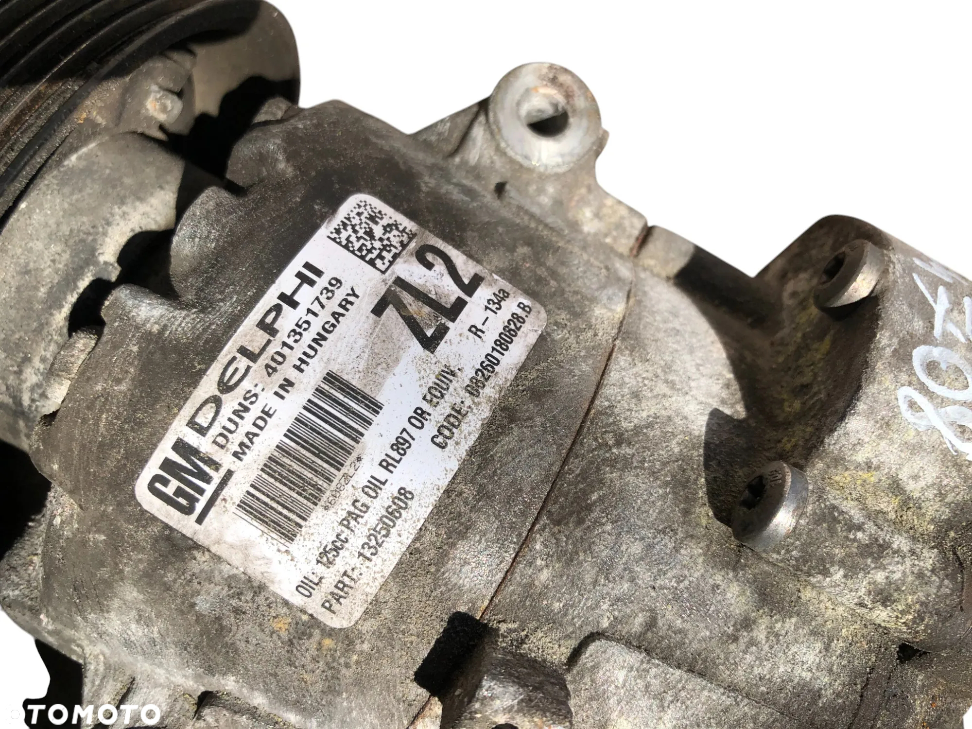 Kompresor Sprężarka Klimatyzacji 13335251 6PK Opel Astra J Zafira B 1.3/1.7/1.9 CDTI - Gwarancja Wysyłka Montaż - 17