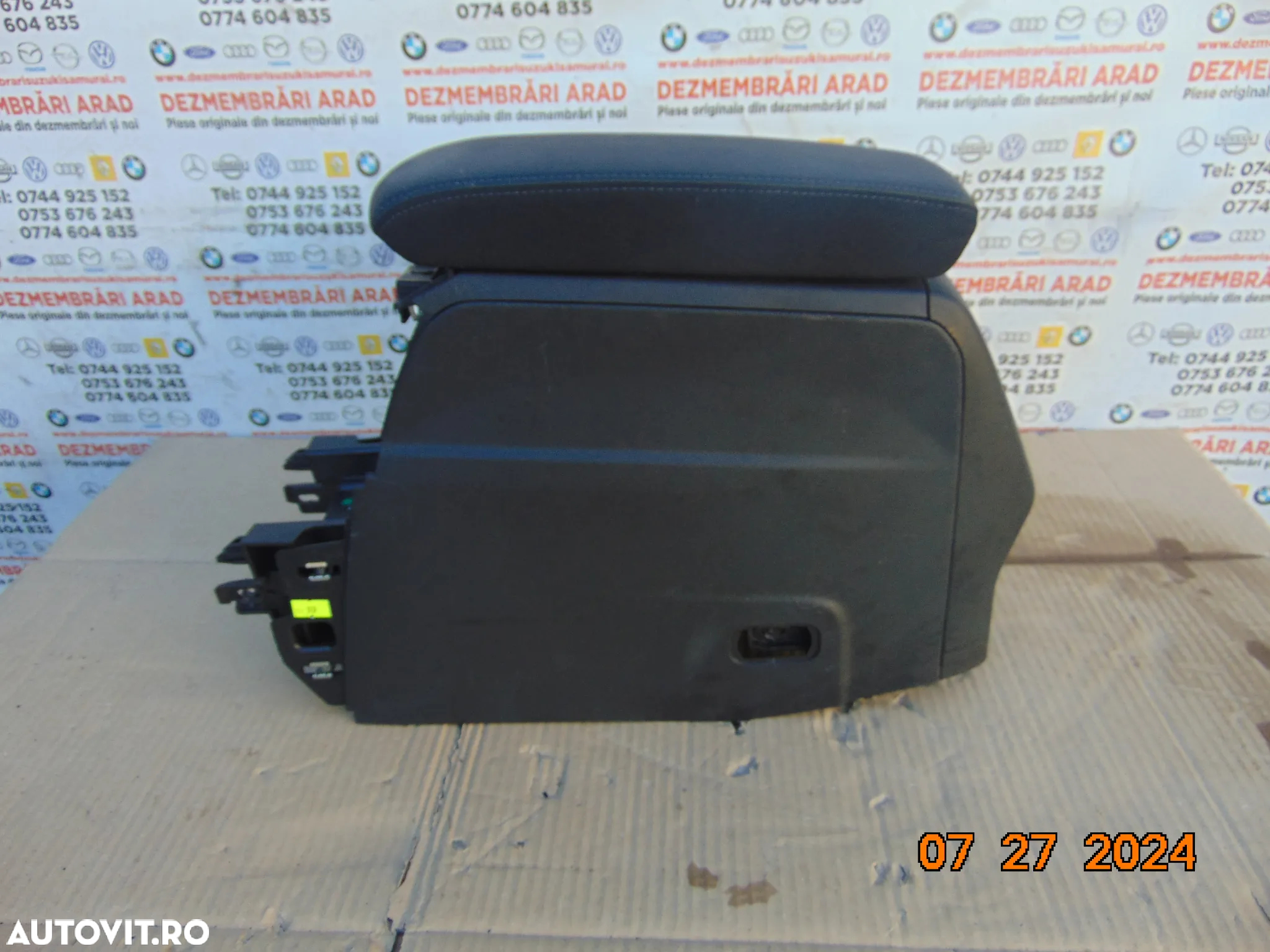 Cotiera Peugeot 208 dupa 2019 cotiera originala piele - 4
