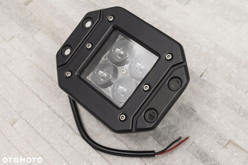 lampa robocza w zderzak światło skupiające 4xled 16w 1500 lumenów - 6