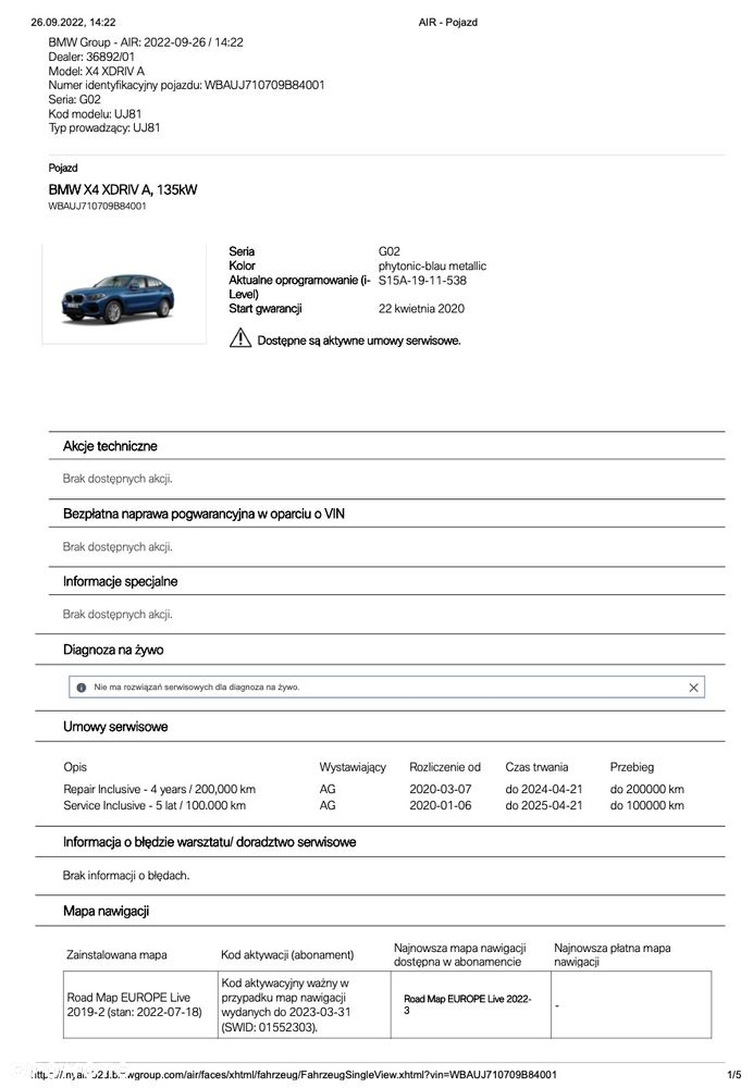 BMW X4 xDrive20i Advantage sport - 22