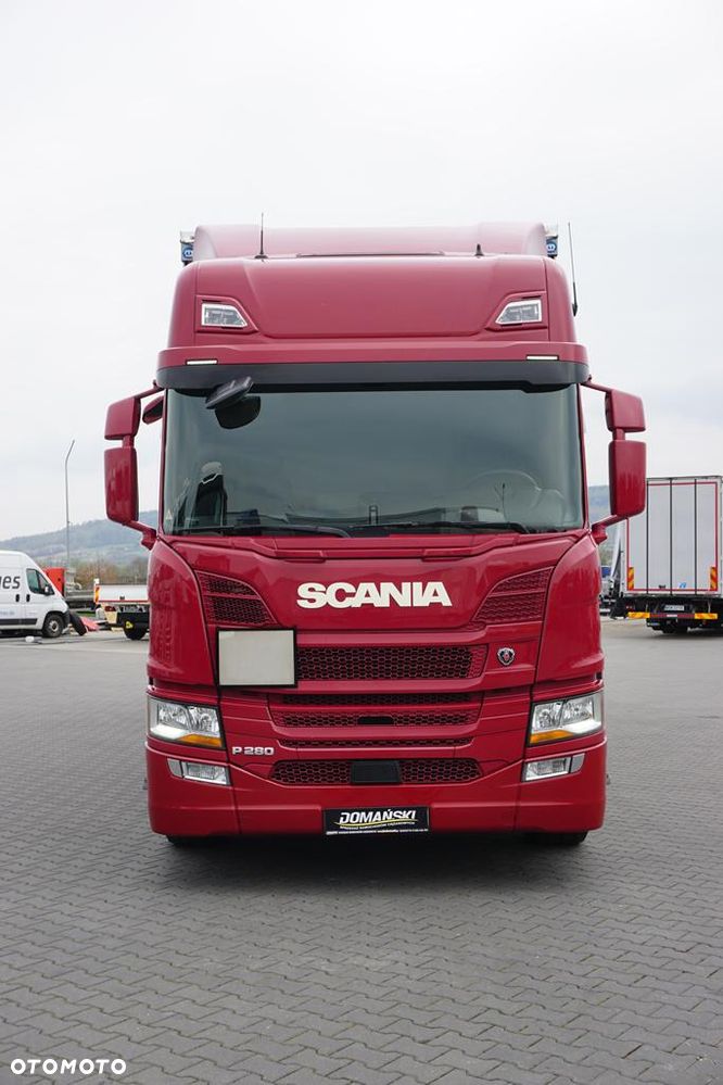 Scania P 280 / ACC / E 6 / FIRANKA + WINDA / 20 PALET / DŁ. 8,2 M / OŚ SKRĘTNA - 14