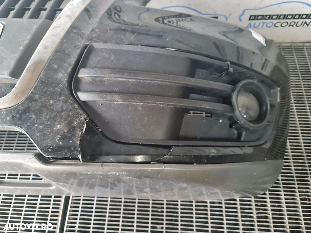 Bara fata AUDI Q5 2008 - 2015 BRILIANT BLACK (1343) Diesel model fara spalatoare far - 5