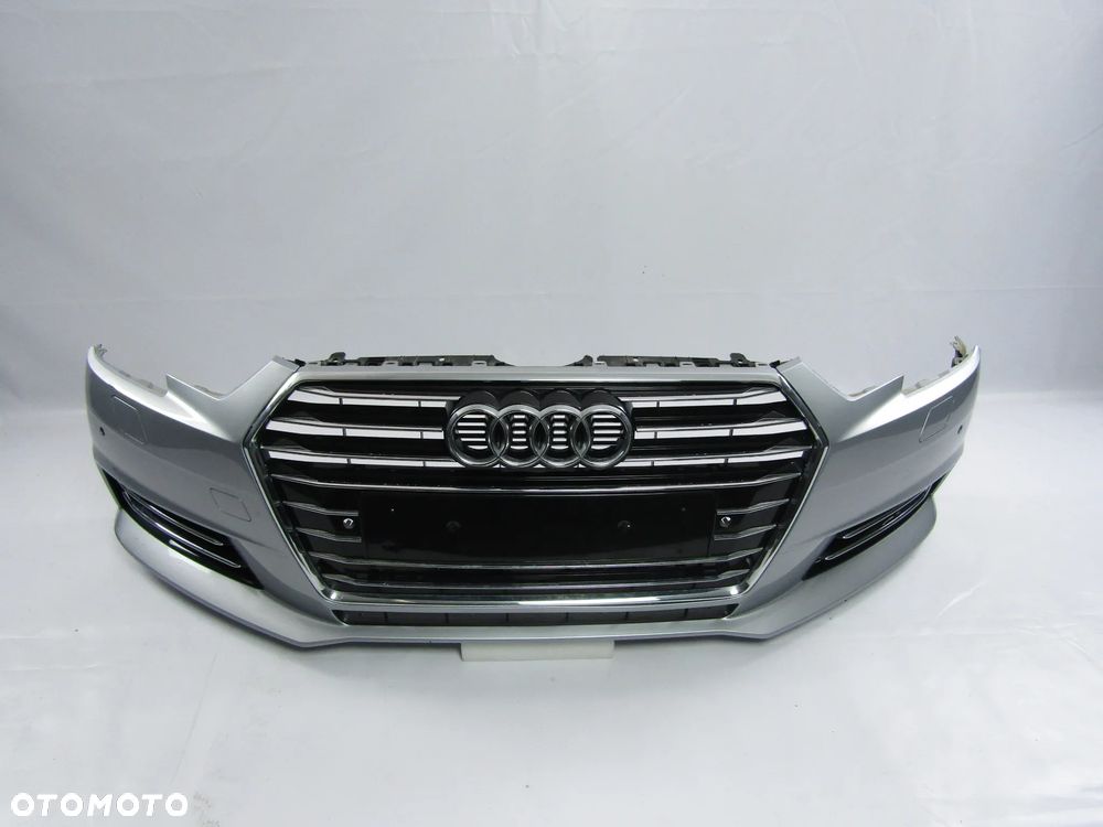 Zderzak przedni Audi A4 B9 15 - 19 Sprysk. Pdc-6 + Atrapa Lakier nieznany - 5
