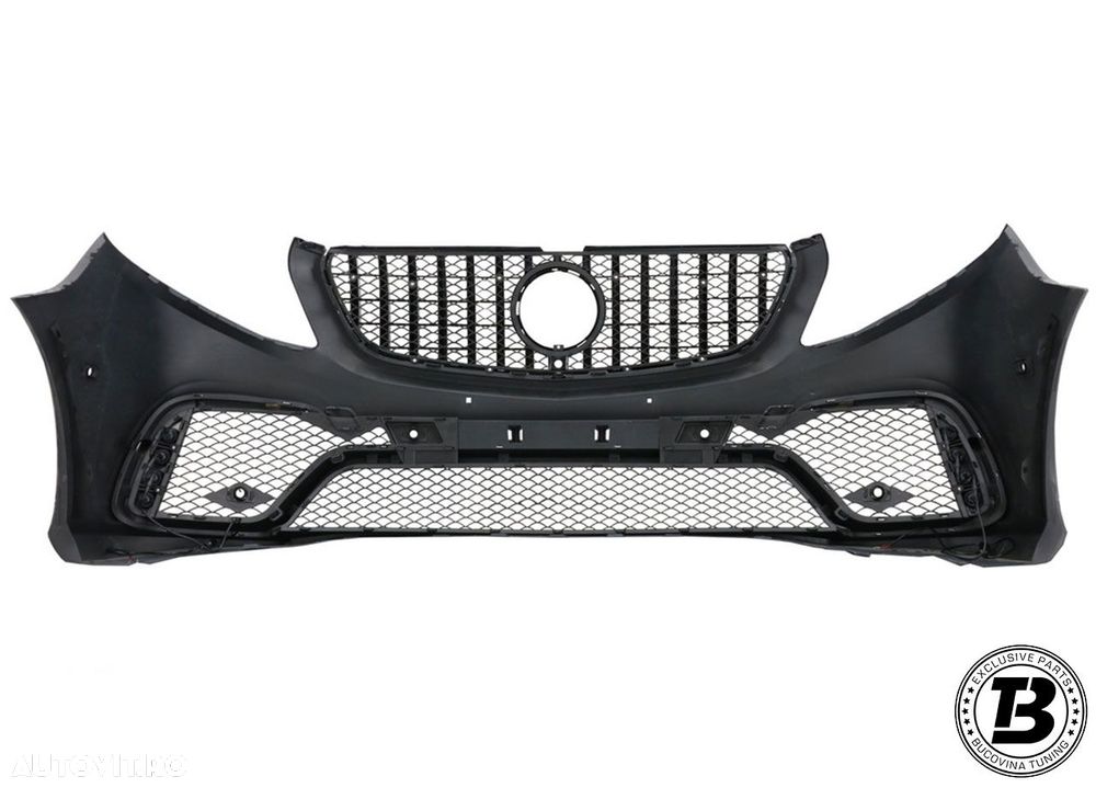Pachet Exterior compatibil cu Mercedes V Class W447 AMG Design - 6