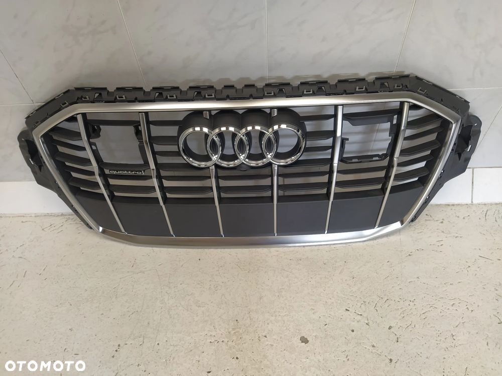 AUDI Q7 4M0 LIFT GRILL ATRAPA CHŁODNICY QUATTRO RADAR KAMERA ORYGINAŁ - 4