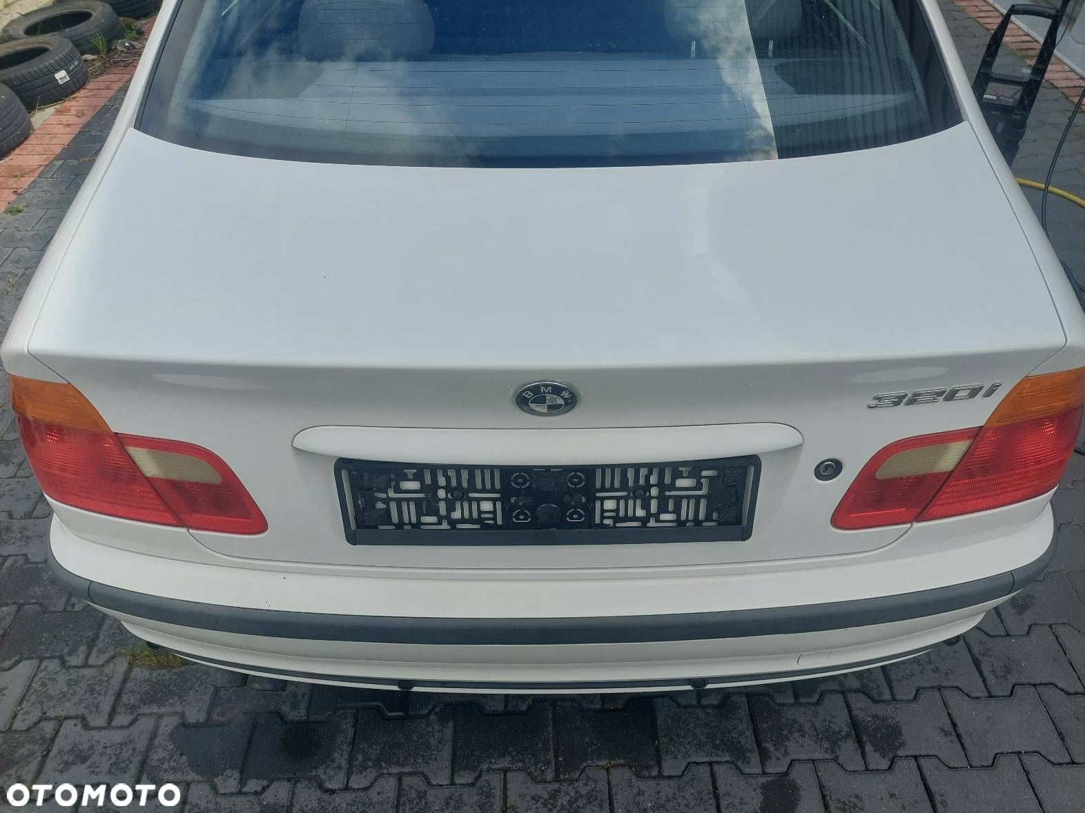 KOMPLETNY TYŁ KLAPA ZDERZAK LAMPA BMW E46 300/0 ALPINWEISS 3 SEDAN - 9