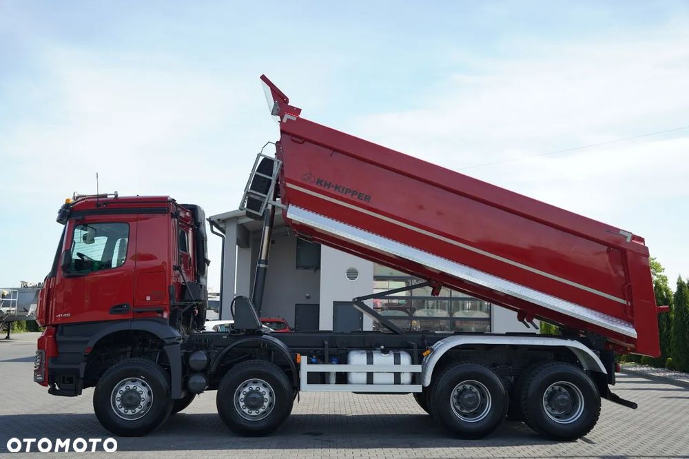 Mercedes-Benz AROCS 4145 / 8x8 / WYWROTKA TYLNOZSYPOWA / KH KIPPER / EURO 6 - 3