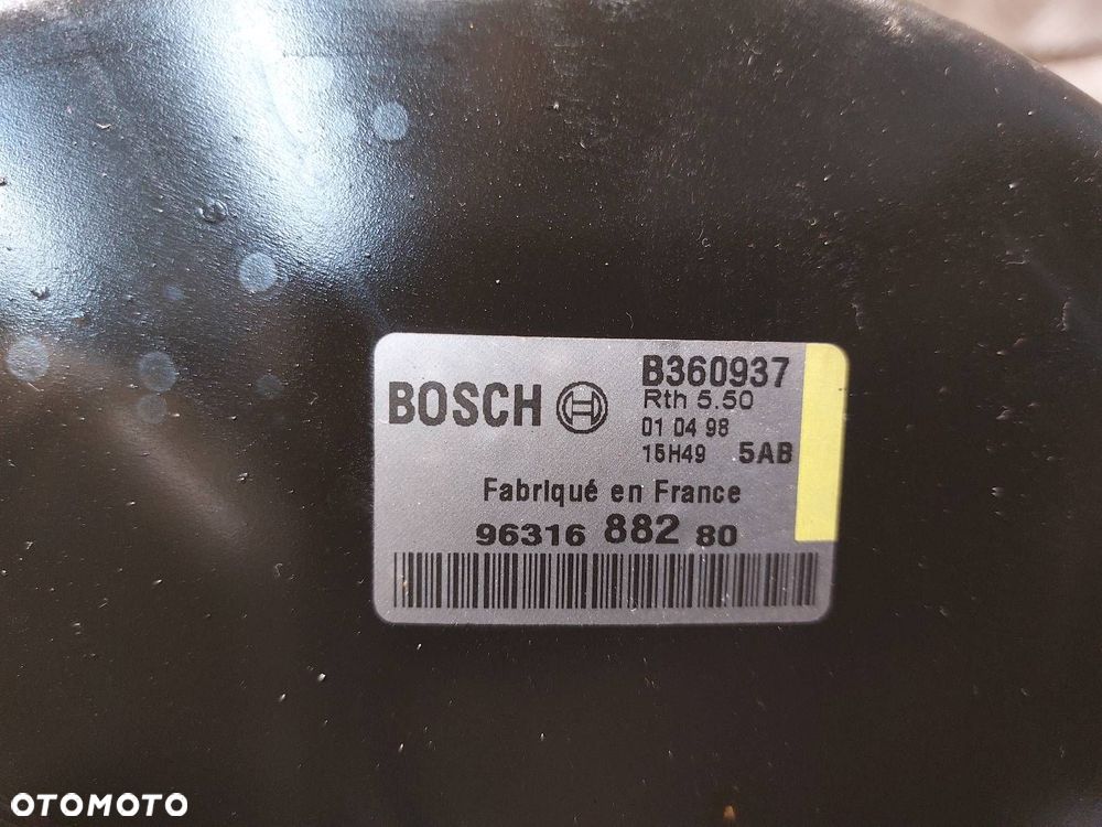 SERWO + POMPA HAMULCOWA PEUGEOT 406 2.0 16V COUPE 9631688280 - 3