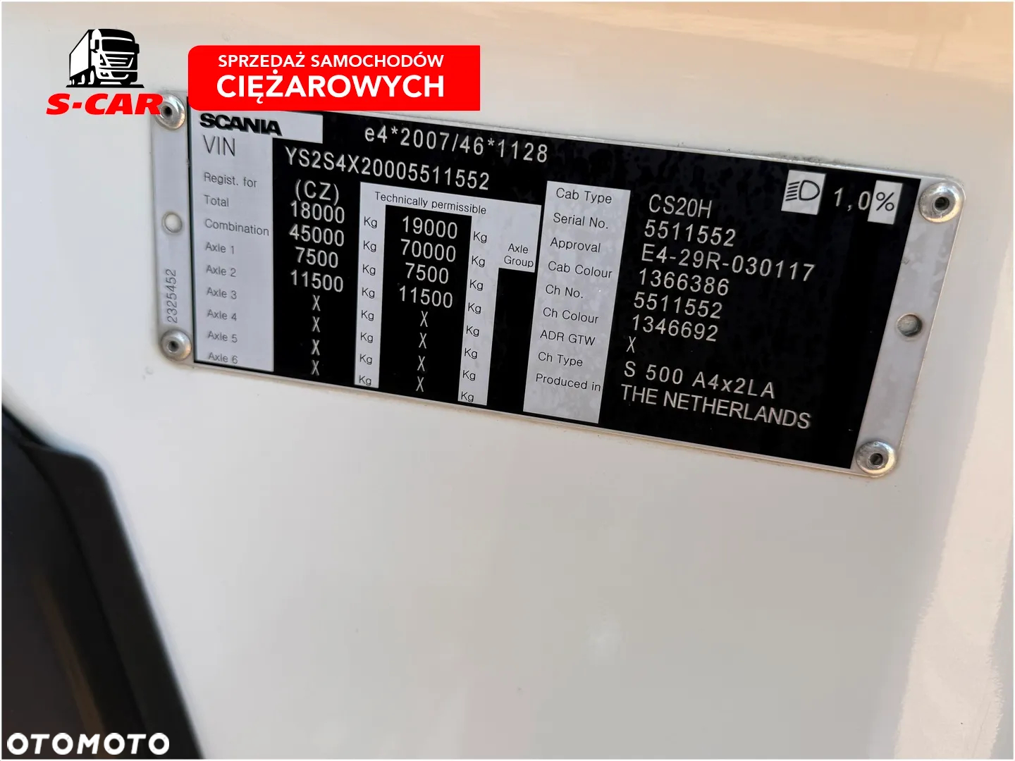 Scania S 500 Standard Retarder Klima Postojowa - 40